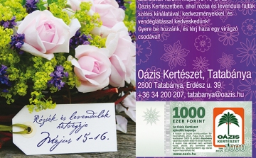 Rózsák és levendulák hétvégéje az Oázis Kertészetben!