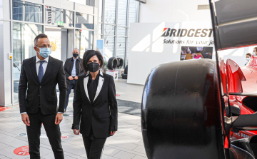 Tizenöt év alatt közel negyvenmillió abroncsot gyártott le a Bridgestone Tatabánya