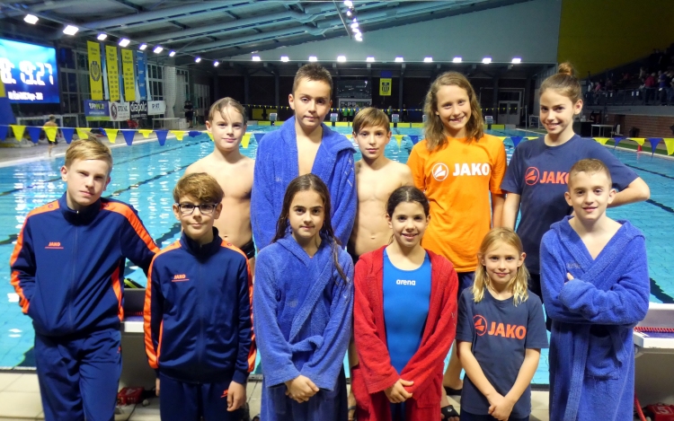 A BVSC kupán is bizonyítottak a TVSE fiatal úszói
