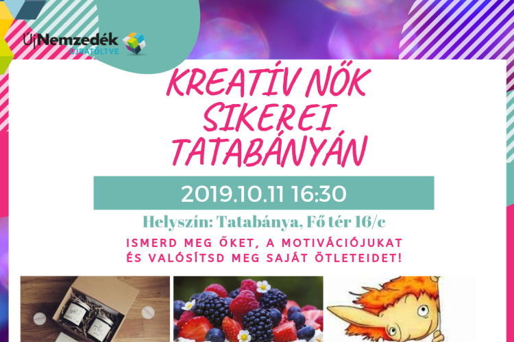 Kreatív nők sikerei Tatabányán