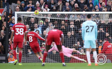 Szoboszlai büntetőt hibázott, a Liverpool nem tudott győzni