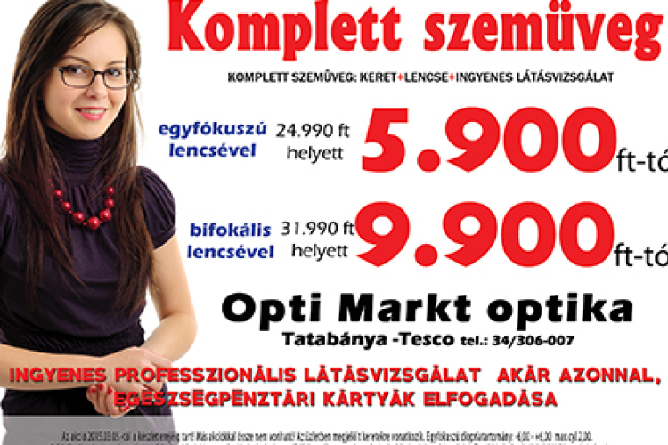 Éljen a lehetőséggel, hogy szeme egészségét megőrizze!
