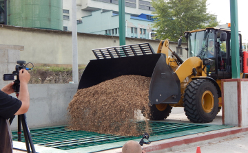 Biomasszával fűt az erőmű