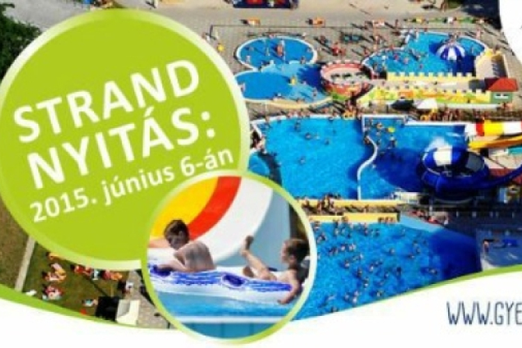 Nyit a strand!