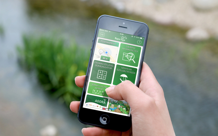 Új funkciók a posta mobil applikkációban
