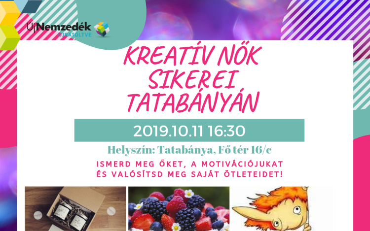 Kreatív nők sikerei Tatabányán