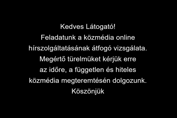 MTVA: a közszolgálati hírszolgáltatás összehangoltan és fokozatosan újraindul a közmédia felületein