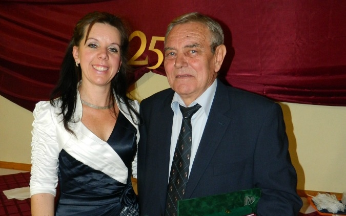 Hetzmann Béla a Felsőgalláért-díjas