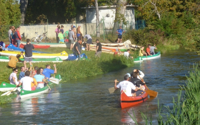 Mikoviny Sámuel emlékének megőrzésére szervezett XXIV. ÁLTAL-ÉR Vízi - túra Tata – Szomód (Ferencmajor) - Dunaalmás 